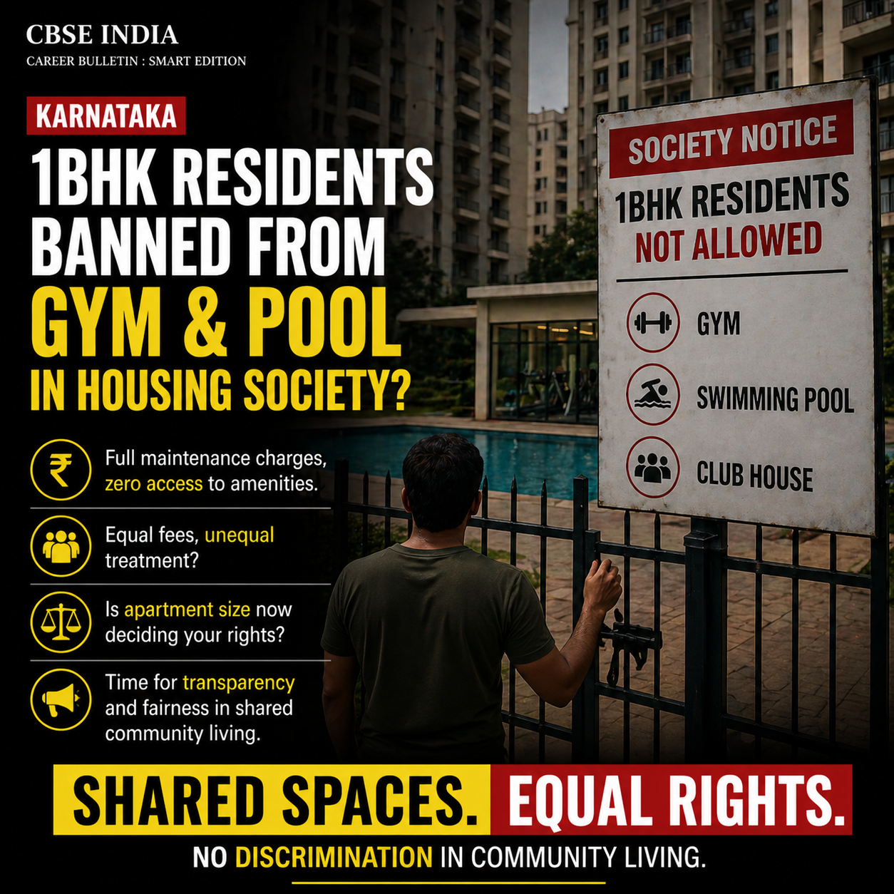 Karnataka Housing Society Faces Backlash Over Amenity Restrictions